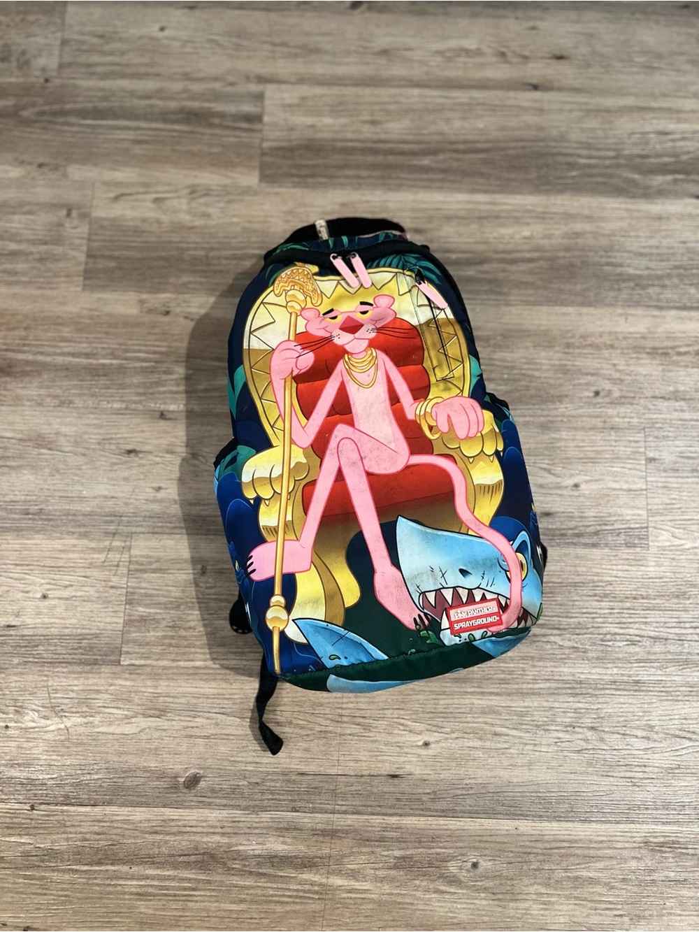 SPRAYGROUND PINK PANTHER BACKPACK - Limited Ed Good Condition